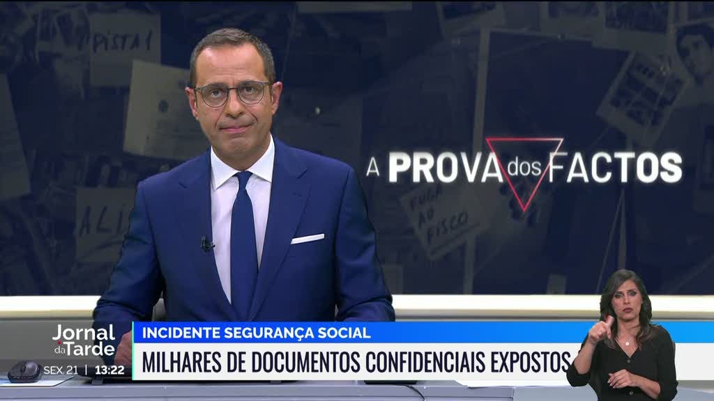 Prova dos Factos. Segurança Social deixa documentos confidenciais expostos