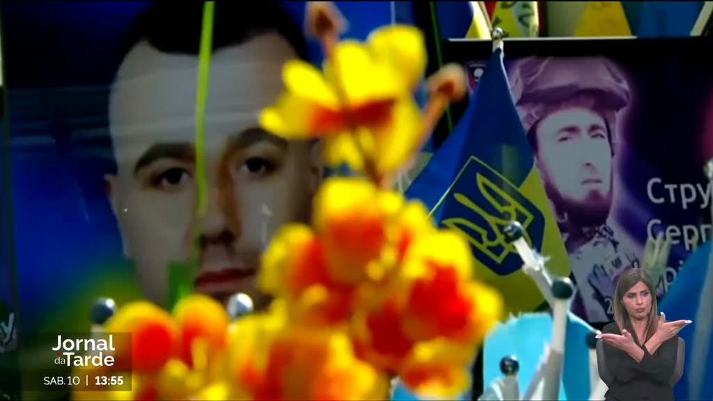 Líderes europeus em Kiev pressionam Putin a aceitar cessar-fogo