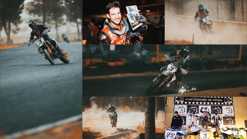 Imagem de Madeirense Hugo Silva venceu a 2° prova do campeonato nacional de supermoto