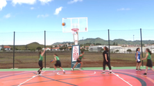 Santa Maria tem um novo campo de basquetebol 3 para 3