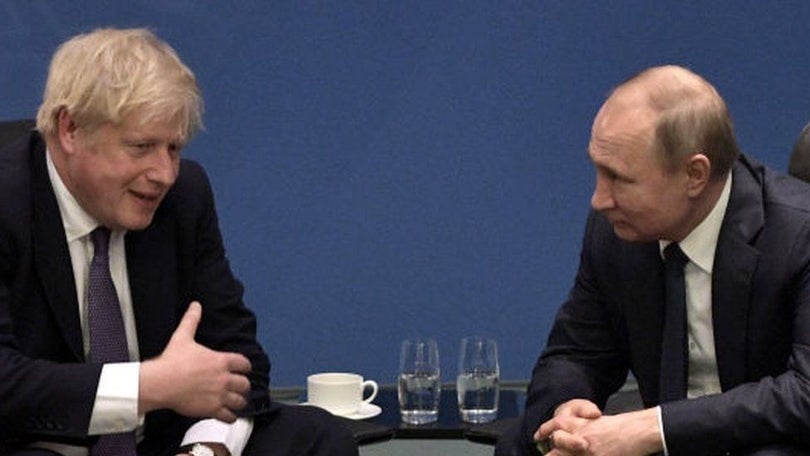 Imagem de Boris diz que «Putin não é de confiança»