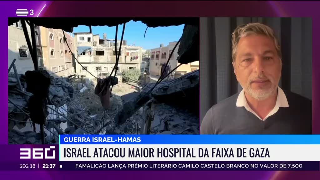 "O que se está a passar em Gaza é uma catástrofe como não há memória recente", diz médico especialista