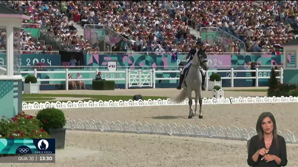 Dressage olímpica. Rita Ralão Duarte falha a final