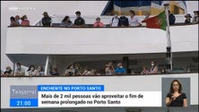 Imagem de Porto Santo com casa cheia em fim de semana prolongado (vídeo)