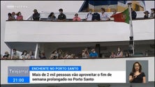 Porto Santo com casa cheia em fim de semana prolongado (vídeo)