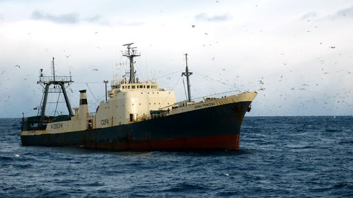 Pescadores com covid ao largo do Canadá