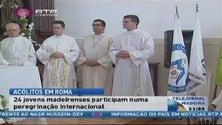 Imagem de Jovens madeirenses participam em peregrinação internacional