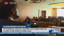 Imagem de Presidente do Governo Regional esteve reunido com empresários e gestores de negócios em Miami, nos Estados Unidos