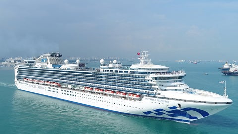 Imagem de Sapphire Princess cancela escala na Madeira