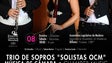 Imagem de Trio de Sopros “Solistas OCM” atua amanhã na Assembleia Regional