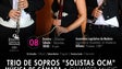 Trio de Sopros “Solistas OCM” atua amanhã na Assembleia Regional
