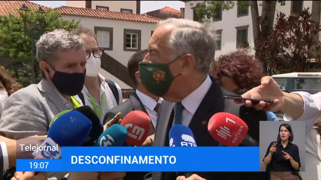 Lisboa confinada. Costa e Marcelo unidos no apelo � sensatez