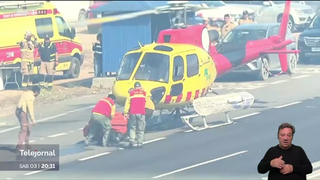 Incêndios florestais no Chile provocaram pelo menos dez mortes