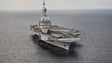 Imagem de Fragata portuguesa escolta porta-aviões francês em missão no Mediterrâneo