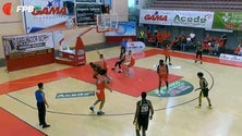 Galomar entrou a vencer no play-off da Pro-Liga de Basquetebol (vídeo)