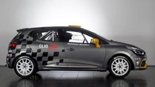 Imagem de Isabel Ramos com o Renault Clio R3T no Campeonato da Madeira de Ralis