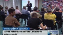 Carlos Pereira acusa Bruno Carvalho de mentir sobre a transferência de Danilo Pereira