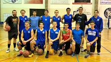 Imagem de Equipa masculina de basquetebol da Francisco Franco campeã Regional em sub-18