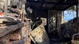 Imagem de Incêndio deixa homem desalojado (vídeo)