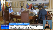 Imagem de Vai ser construído um novo caminho agrícola no Sítio do Serrado, na Ponta do Pargo (Vídeo)