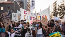 Imagem de Jovens ativistas voltaram à greve global para exigir medidas dos governos