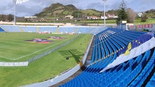 Bancadas vazias no Estádio São Miguel (Vídeo)