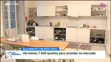 Imagem de Mais de 7.600 quartos do mercado de arrendamento para estudantes foram para o alojamento local (vídeo)