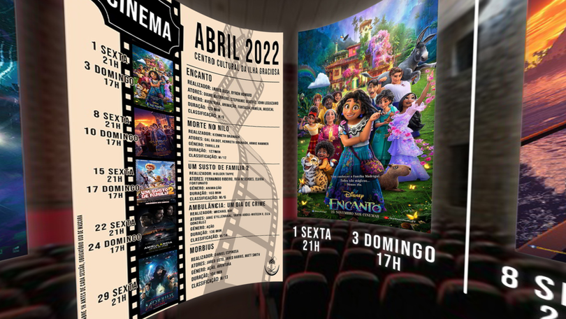 Imagem de Cinema de abril