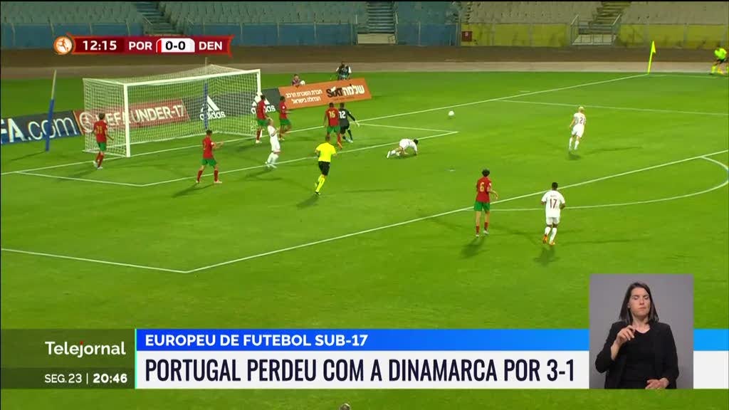 Portugal está nos quartos de final do Europeu de sub-17