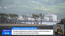 Imagem de População respeita medidas de prevenção [Vídeo]
