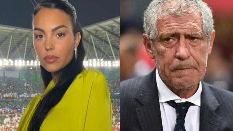 Imagem de Georgina ataca Fernando Santos: Não se deve dar a cara por quem não merece