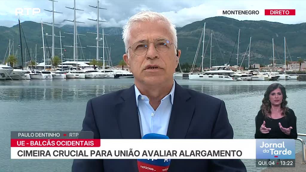 Decorre no Montenegro a cimeira da União Europeia Balcãs Ocidentais