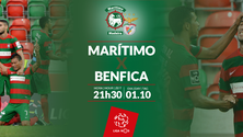 Marítimo x Benfica com lotação quase esgotada