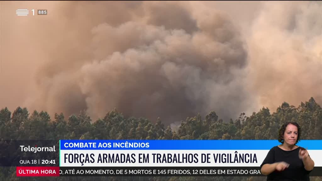 Combate aos incêndios. Espanha enviou 270 militares e 82 meios