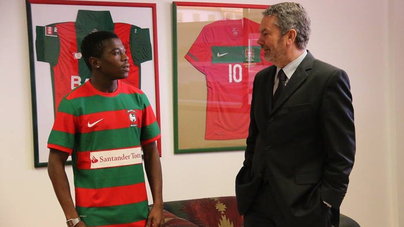 Imagem de Gildo Vilanculos é o primeiro reforço de inverno do Marítimo