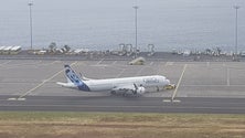 Imagem de Airbus A321neo testado no Aeroporto da Madeira