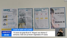 Imagem de Detetados 13 casos de gripe B na ilha de São Miguel [Vídeo]