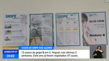 Detetados 13 casos de gripe B na ilha de São Miguel [Vídeo]