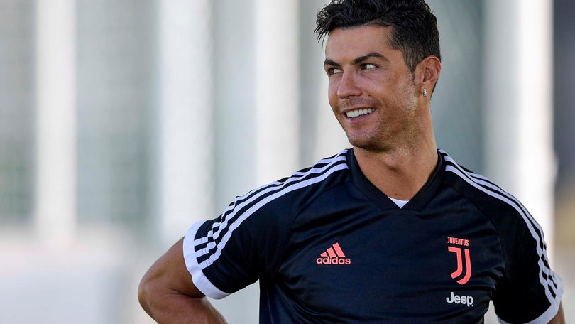 Cristiano Ronaldo regressa aos treinos da Juventus