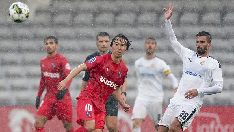 Nacional derrotado em Barcelos na Taça da Liga