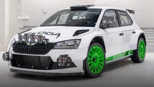 Imagem de Pedro Paixão na totalidade do campeonato de ralis com o Skoda Fabia Rally2