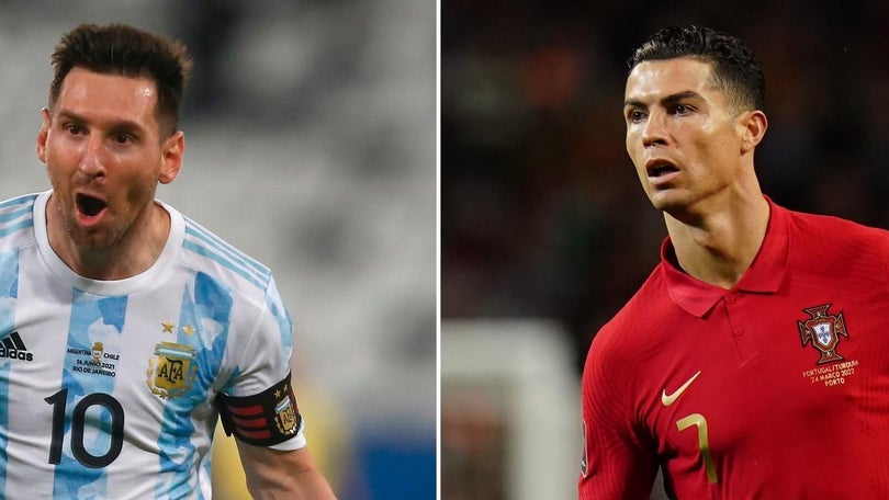 Imagem de «Ultima dança» de Cristiano Ronaldo e Lionel Messi