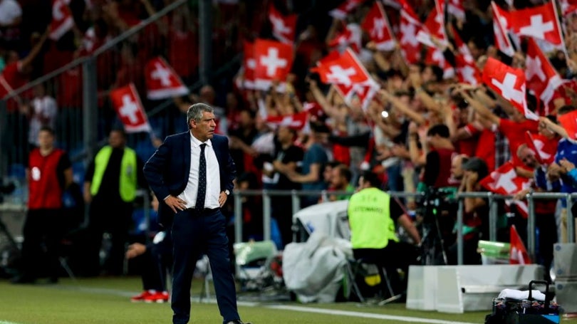 Portugal, infeliz na pontaria, acaba derrotado na Suíça