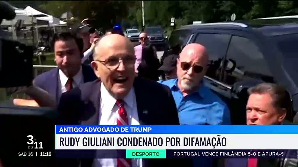 Antigo advogado de Trump condenado por difamação