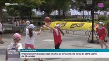 Mini-Basket chega a cinco mil alunos do 1.º ciclo (vídeo)