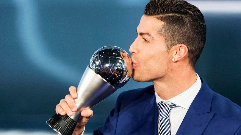 Ronaldo deverá ser eleito hoje “The Best” pela quinta vez