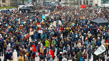 Combustíveis fósseis e eletricidade foram mote de manifestação de jovens pelo clima