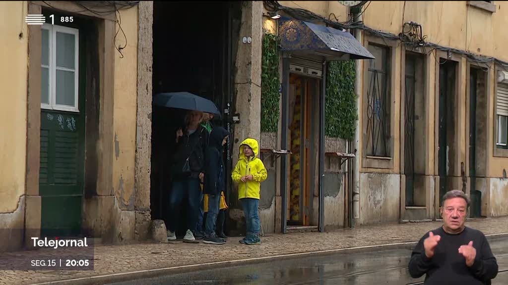 Depressão Irene traz mau tempo a Portugal