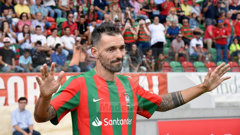 Imagem de Danny apresentado no Marítimo