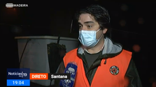Imagem de Três desalojados em Santana (vídeo)